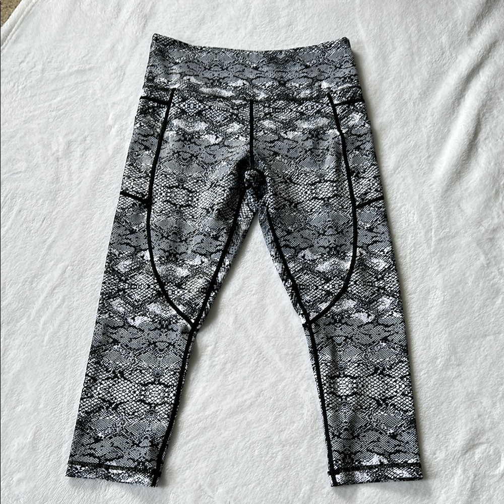 Zyia Snakeskin Print Leggings